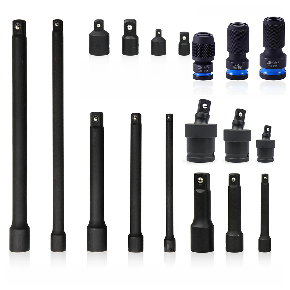 Impact Wrench Extension Bar Set - Zestaw przedłużek do nasadek udarowych 1/2