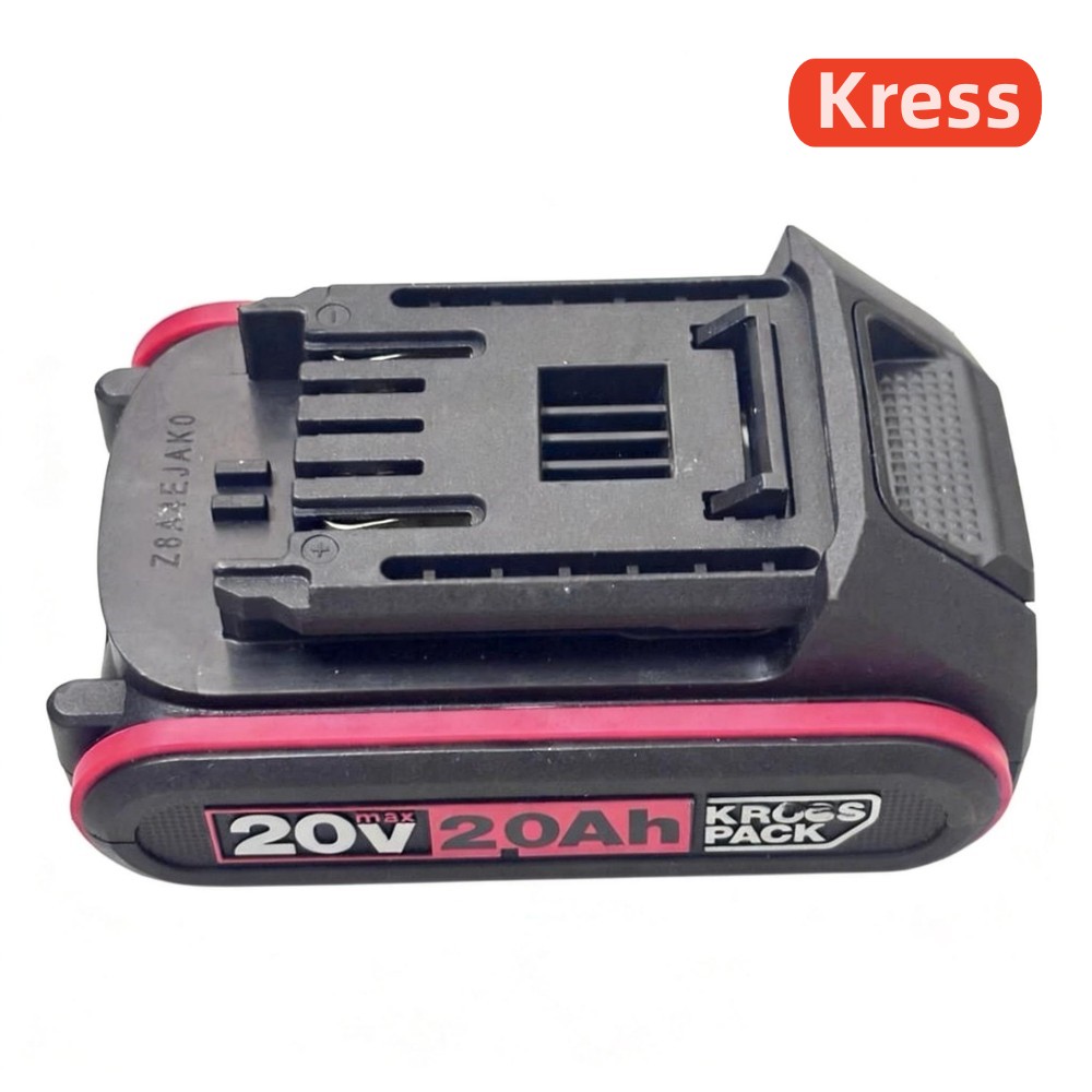 Impact Wrench Battery 4Ah - Oryginalny akumulator 2Ah 4Ah do Kress