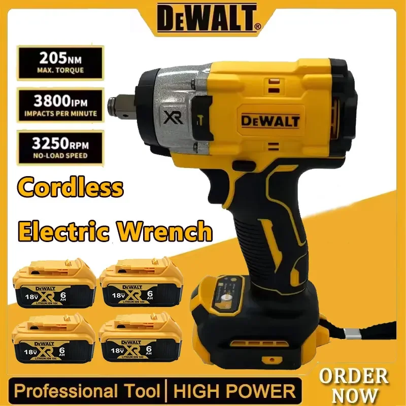 Electric Impact Wrench 800Nm - Elektryczny klucz udarowy Dewalt 205 Nm,