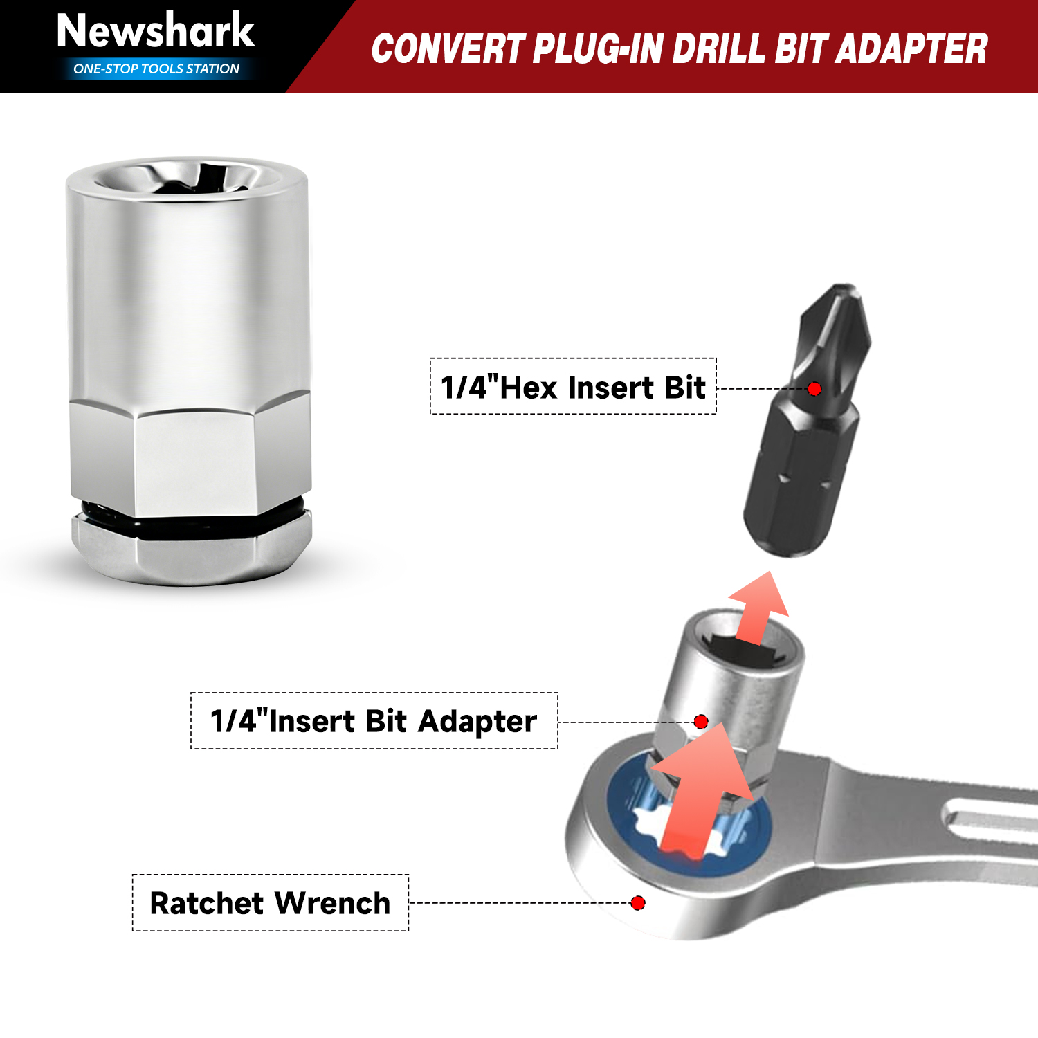 Adapter TINSOL Square Drive 1/ – Impact Wrench Digital Torque recenzja i cena