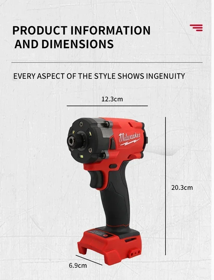 Oryginalny, bezszczotkowy wkrę – Cordless Impact Driver 1/4 Hex recenzja i cena