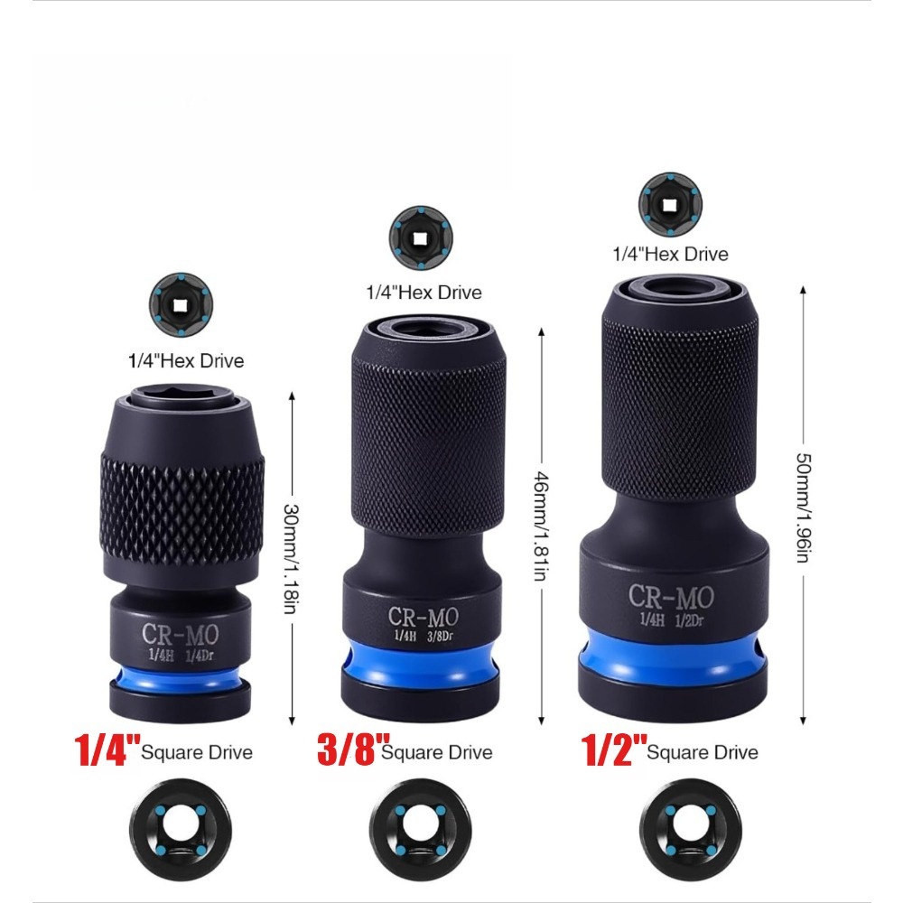 Zestaw przedłużek do nasadek u – Impact Wrench Extension Bar Set recenzja i cena
