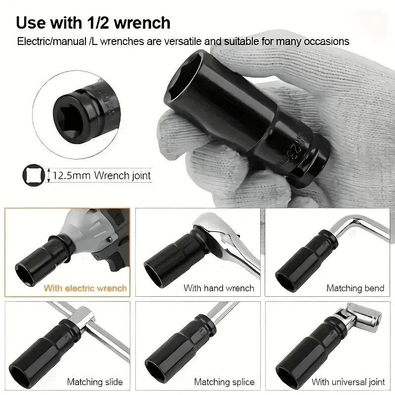 10-częściowy zestaw nasadek gł – Impact Wrench Socket Set Deep recenzja i cena