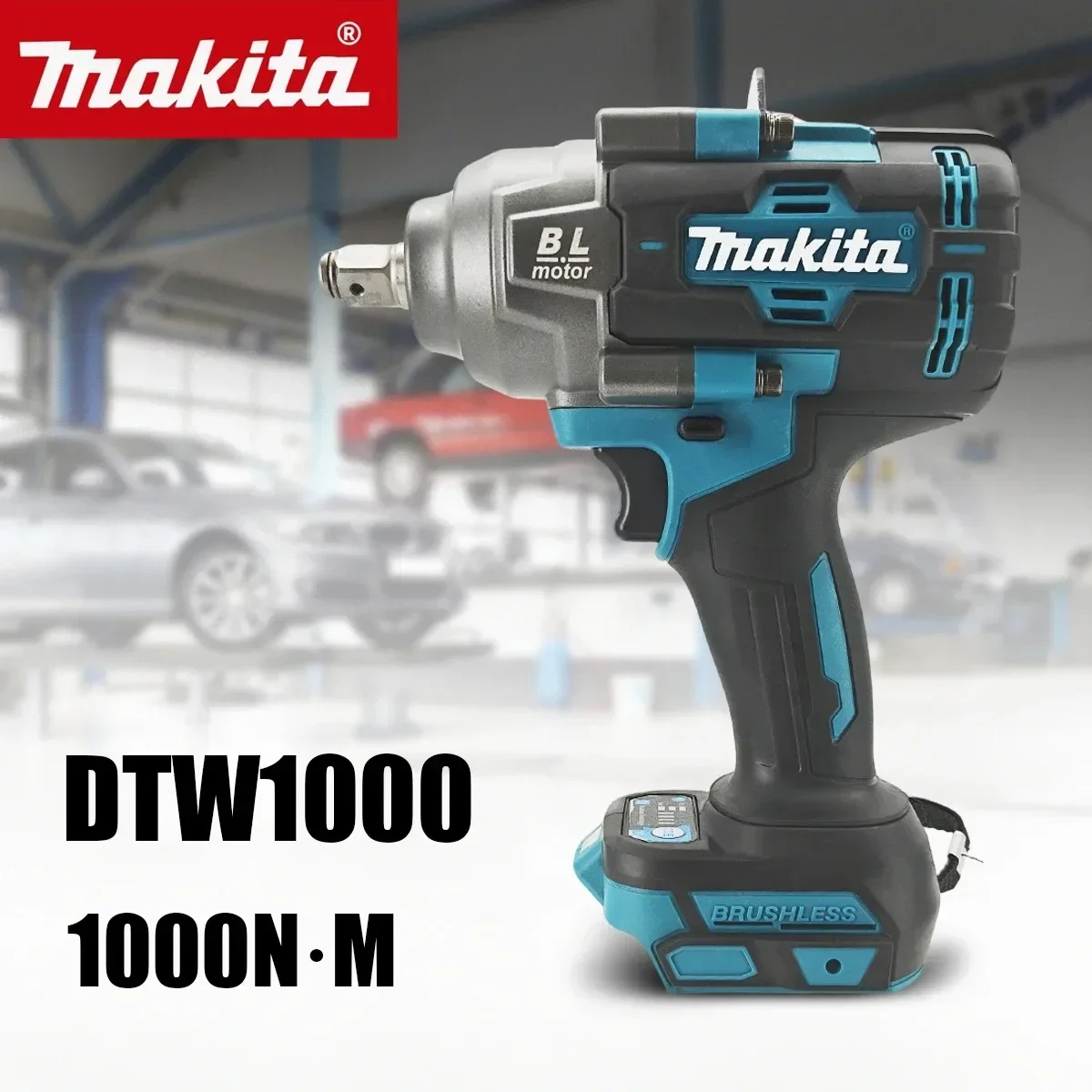 Akumulatorowy klucz udarowy Ma – Cordless Impact Wrench 1/2 Inch 1000Nm recenzja i cena