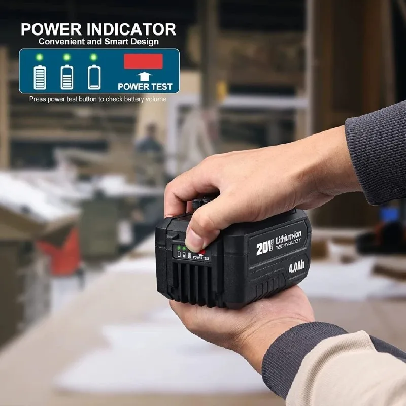 100% Oryginalna bateria 4Ah do – Impact Wrench Battery 4Ah recenzja i cena