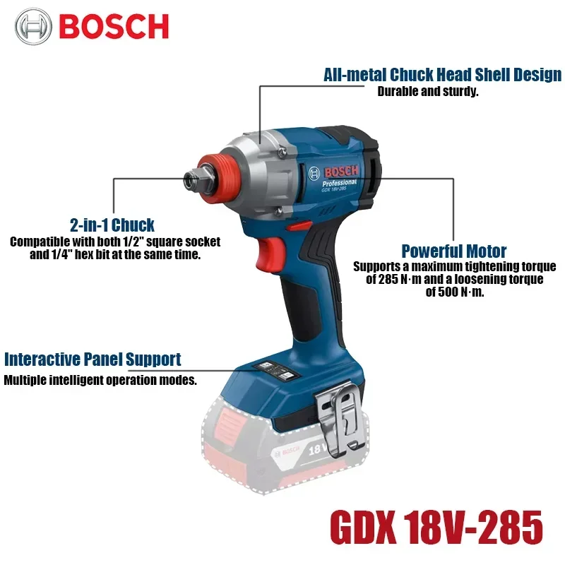 Bosch GDX 18V-285 – akumulator – Cordless Impact Driver 1/4 Hex recenzja i cena