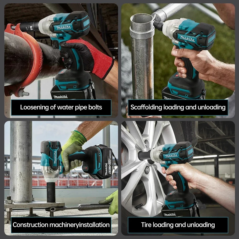 Oryginalny klucz udarowy bezsz – Electric Impact Wrench 800Nm recenzja i cena