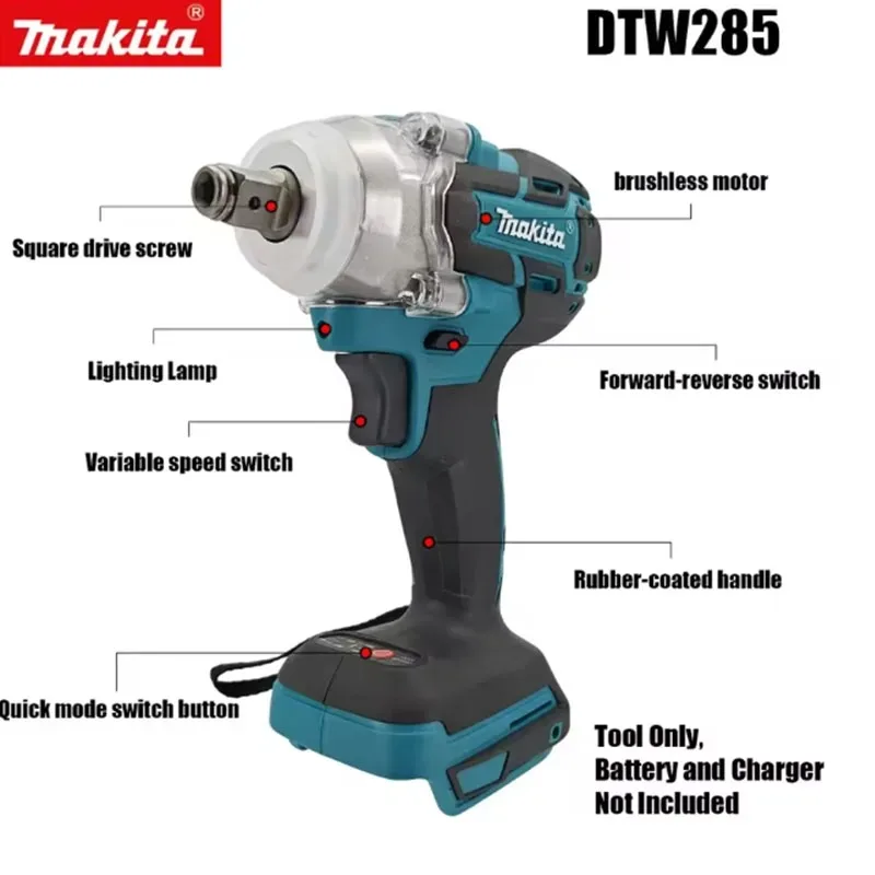 Makita 285 Nm – akumulatorowy  – Electric Impact Wrench 800Nm recenzja i cena