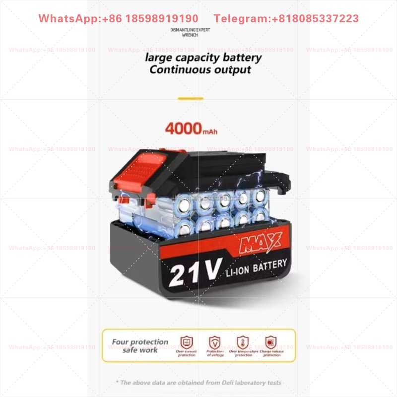 Klucz udarowy elektryczny akum – Electric Impact Wrench 800Nm recenzja i cena