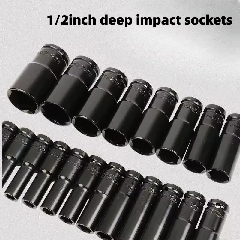 Zestaw 10 szt. nasadek udarowy – Impact Wrench Socket Set Deep recenzja i cena