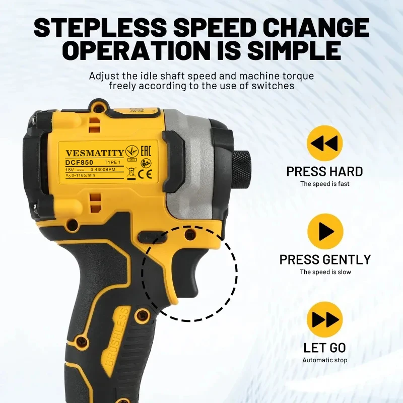 DCF850 20V MAX Bezszczotkowy,  – Cordless Impact Driver 1/4 Hex recenzja i cena