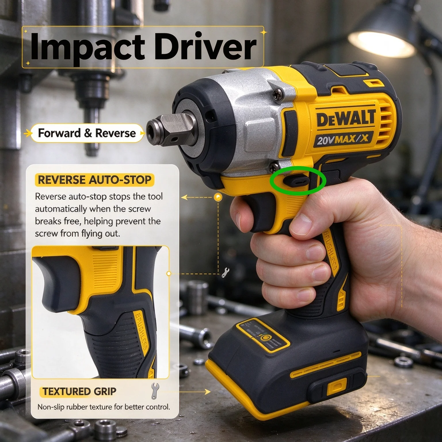 DEWALT DCF880 – akumulatorowy, – Brushless Impact Wrench 20V recenzja i cena