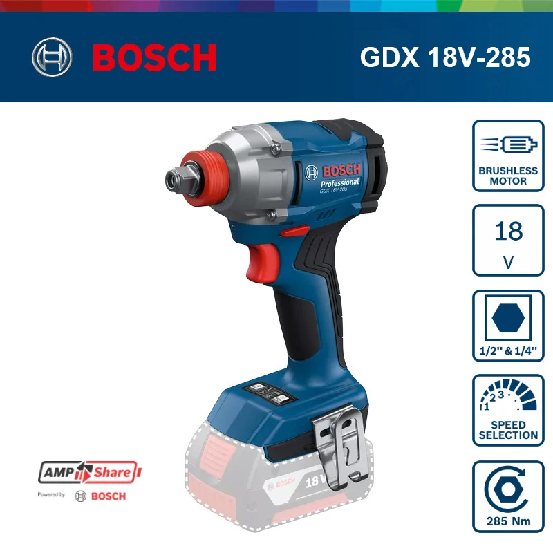 Bosch GDX 18V-285 1/2'' Kwadra – Cordless Impact Driver 1/4 Hex recenzja i cena