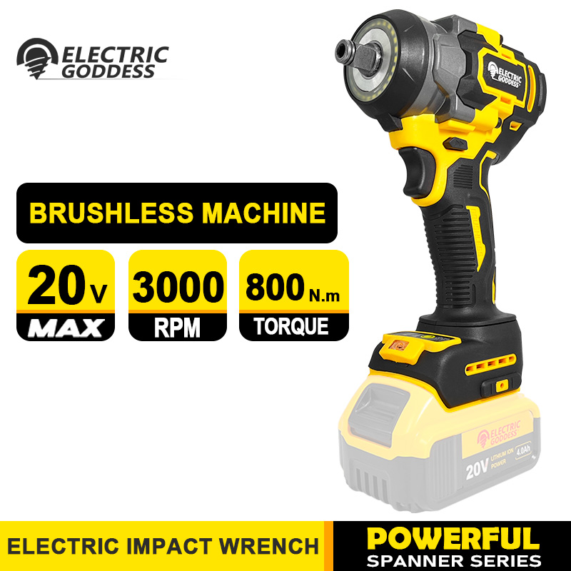 Bezszczotkowa bogini elektrycz – Electric Impact Wrench 800Nm recenzja i cena