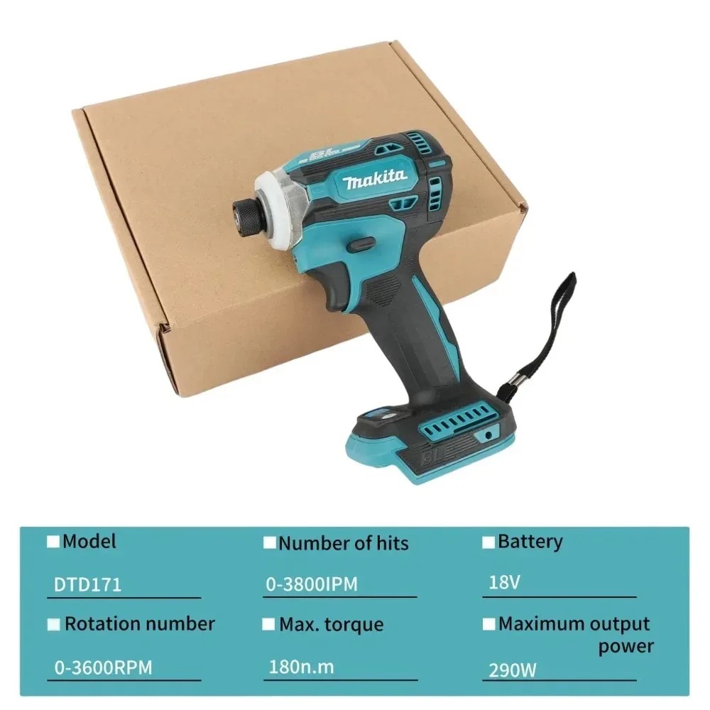 Makita DTD171 18V Bezszczotkow – Cordless Impact Driver 1/4 Hex recenzja i cena