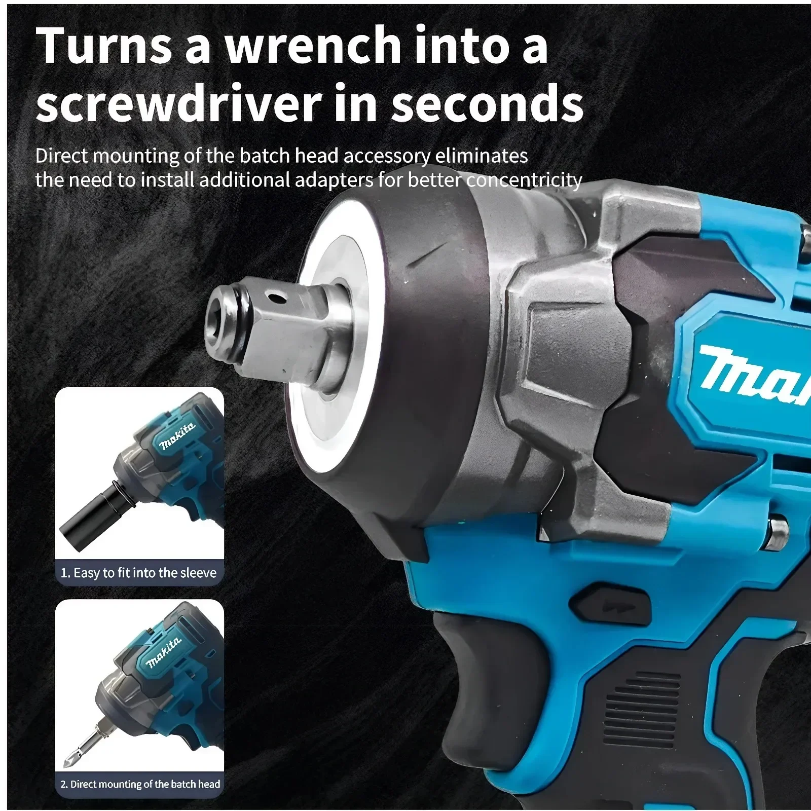 Makita – bezszczotkowy klucz u – Electric Impact Wrench 800Nm recenzja i cena