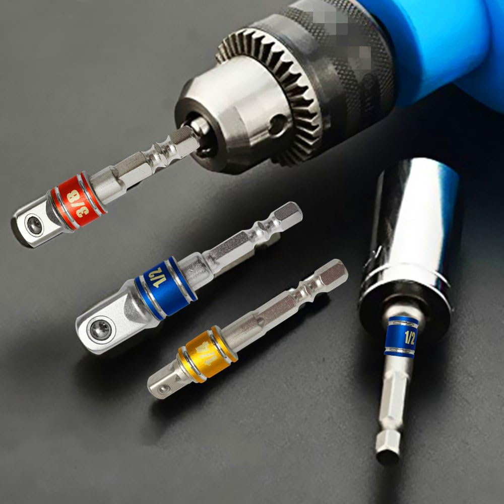 Zestaw 3 adapterów do gniazdek – Impact Wrench Extension Bar Set recenzja i cena