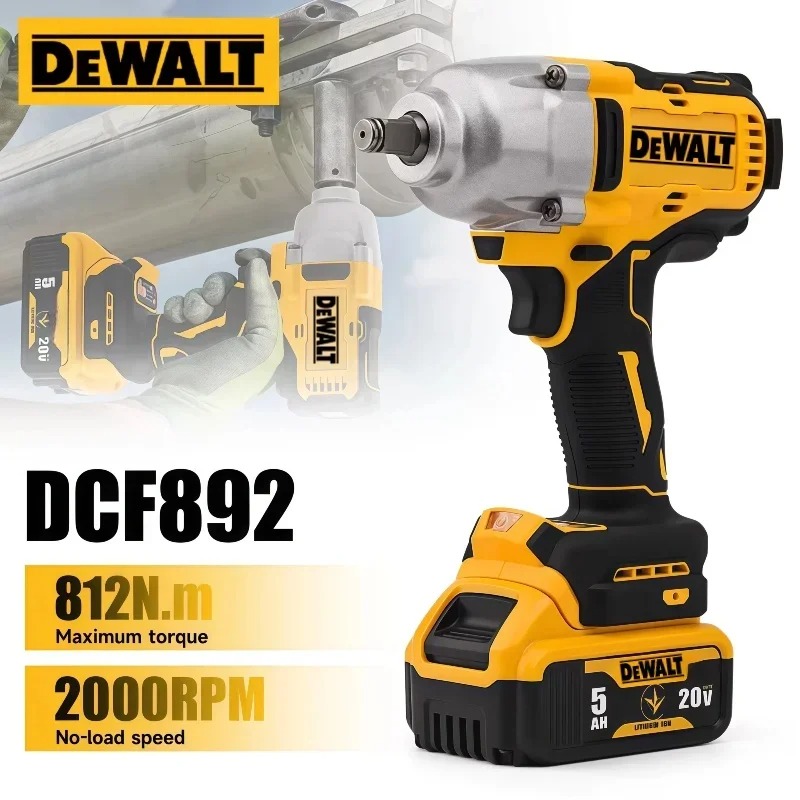 Klucz udarowy bezszczotkowy o  – Electric Impact Wrench 800Nm recenzja i cena
