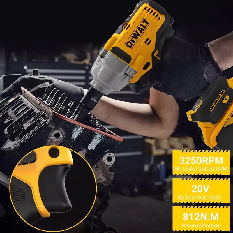 Klucz udarowy bezszczotkowy o  – Electric Impact Wrench 800Nm recenzja i cena