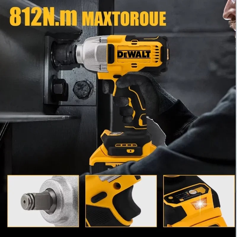 Klucz udarowy bezszczotkowy o  – Electric Impact Wrench 800Nm recenzja i cena