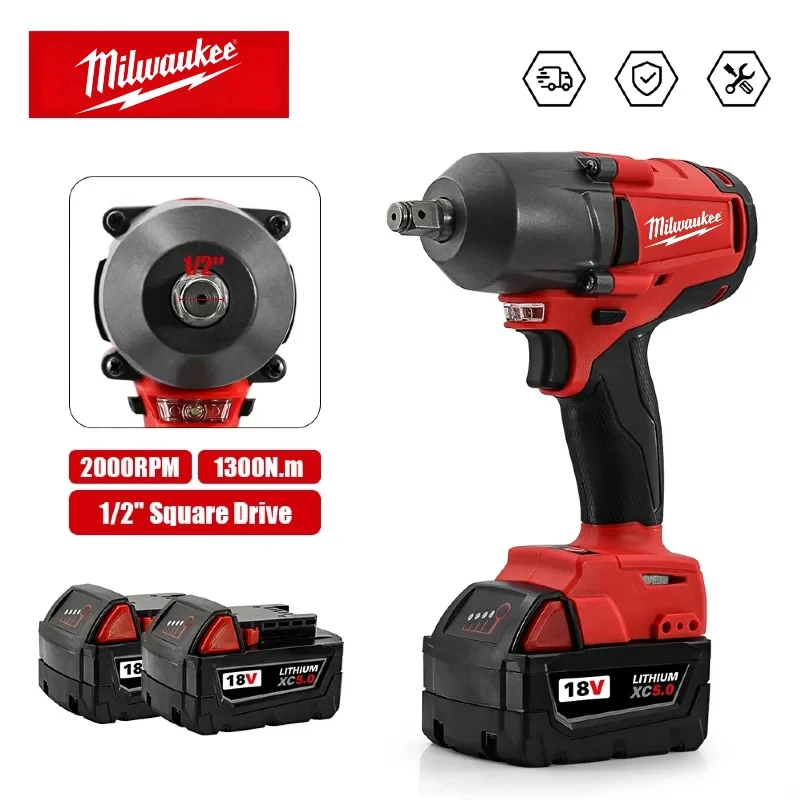 1000NM Milwaukee 18V Bezszczot – Cordless Impact Wrench 1/2 Inch 1000Nm recenzja i cena