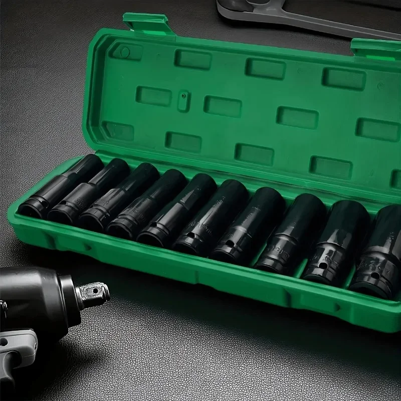 10-częściowy zestaw nasadek gł – Impact Wrench Socket Set Deep recenzja i cena