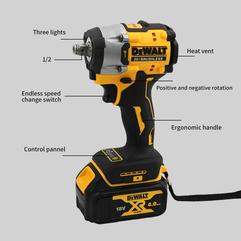 Dewalt DCF921 Akumulatorowy kl – Impact Wrench Digital Torque recenzja i cena
