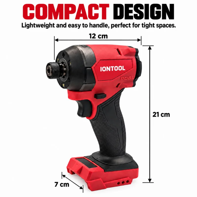 IONTOOL 450N – akumulatorowy w – Cordless Impact Driver 1/4 Hex recenzja i cena