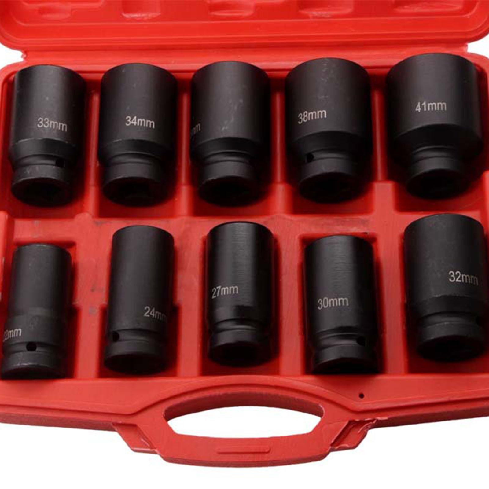 Zestaw 10 nasadek udarowych, c – Impact Wrench Socket Set Deep recenzja i cena