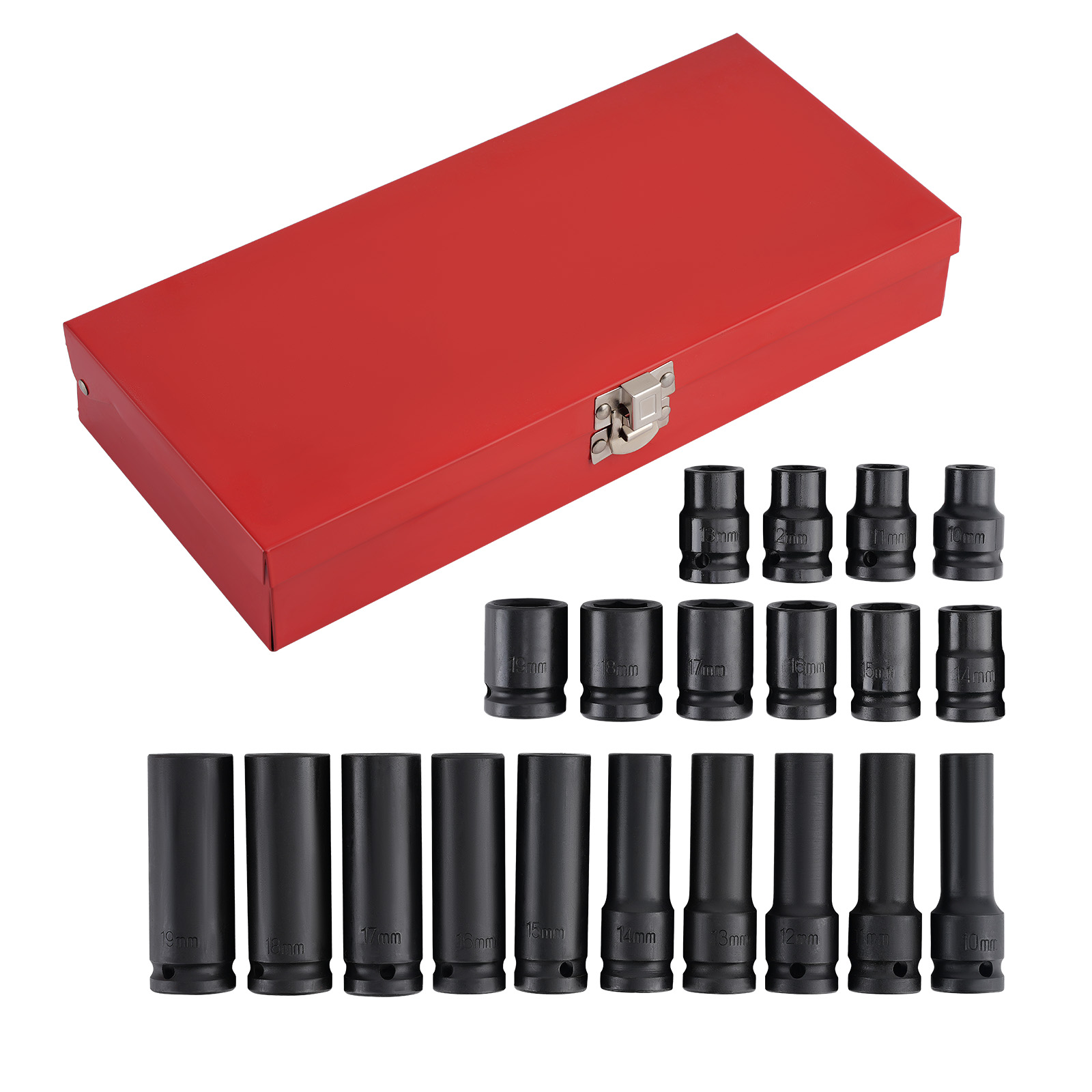 Zestaw nasadek udarowych 1/2 c – Impact Wrench Socket Set Deep recenzja i cena