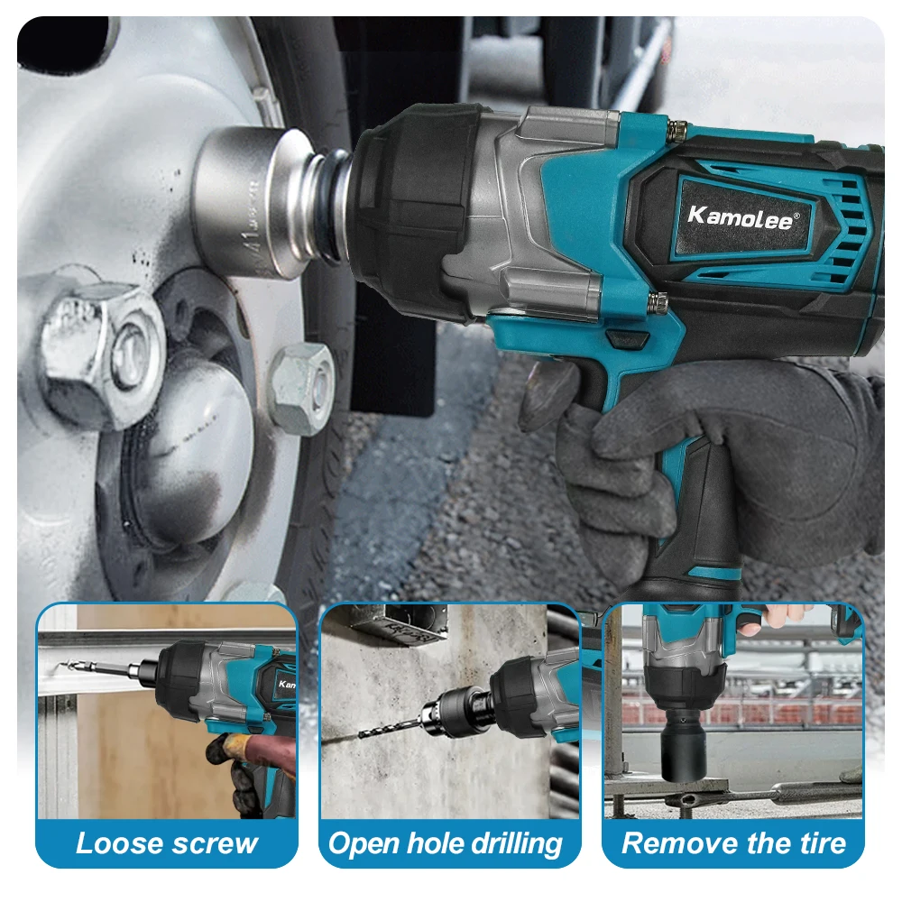 Kamolee 4100N. Klucz udarowy o – Impact Wrench 3/4 Inch High Torque recenzja i cena