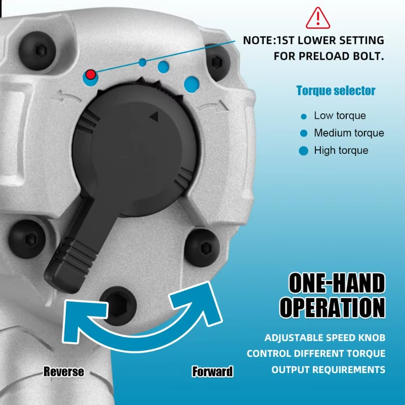 R916 – 1/2-calowy, aluminiowy  – Air Impact Wrench 1/2 Twin Hammer recenzja i cena
