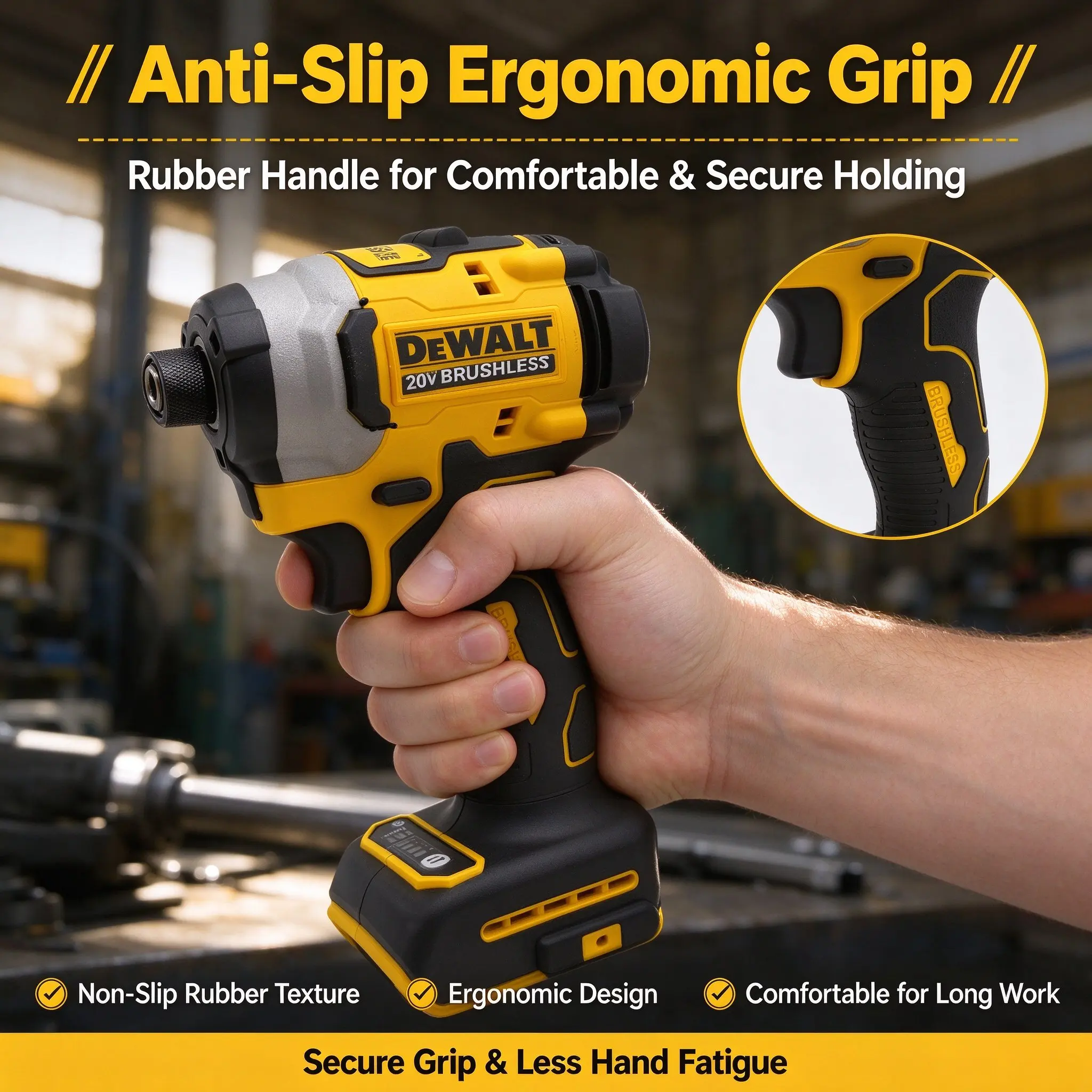 DEWALT – stary model DCD850, a – Brushless Impact Wrench 20V recenzja i cena