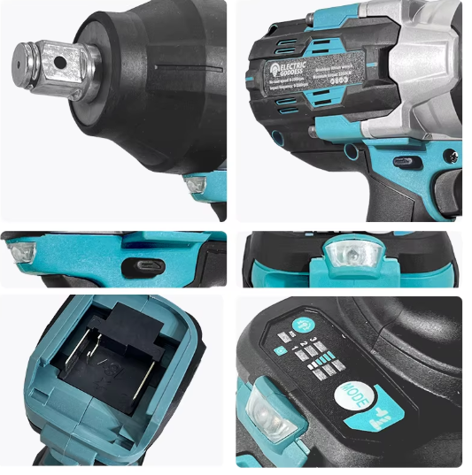Elektryczny klucz udarowy Elec – Impact Wrench Battery 4Ah recenzja i cena