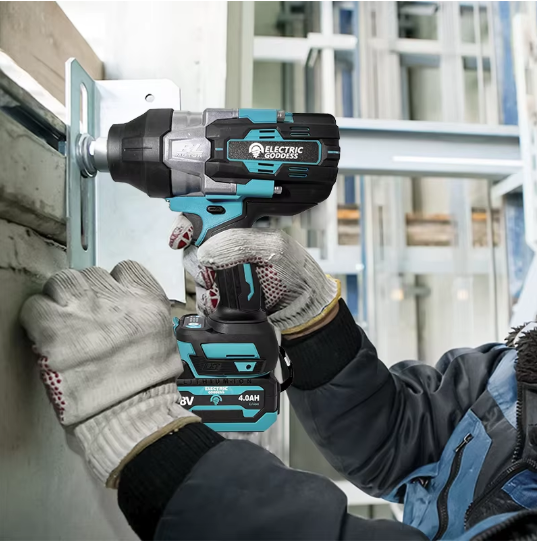 Elektryczny klucz udarowy Elec – Impact Wrench Battery 4Ah recenzja i cena