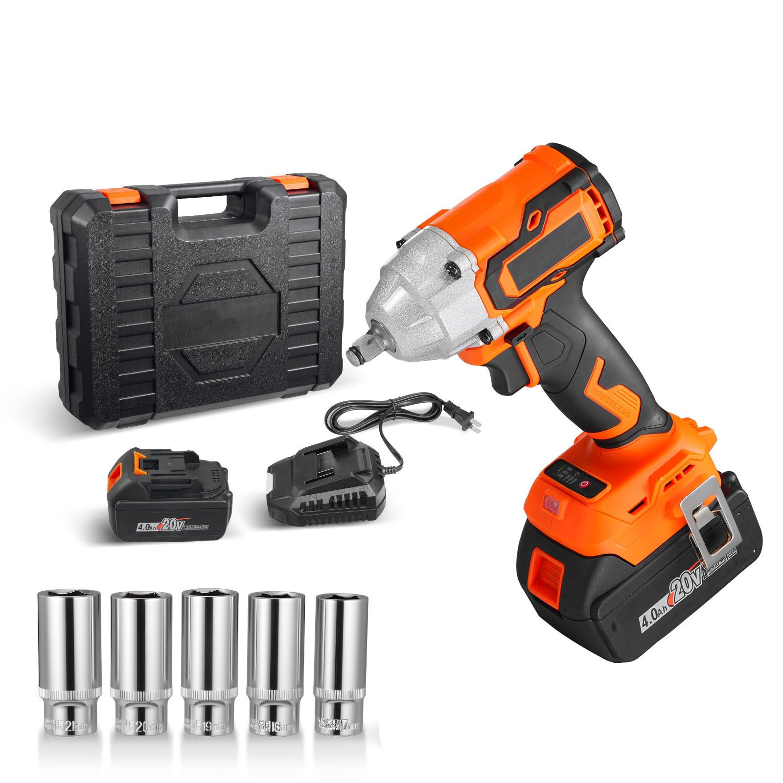Akumulatorowy klucz udarowy, m – Impact Wrench Battery 4Ah recenzja i cena