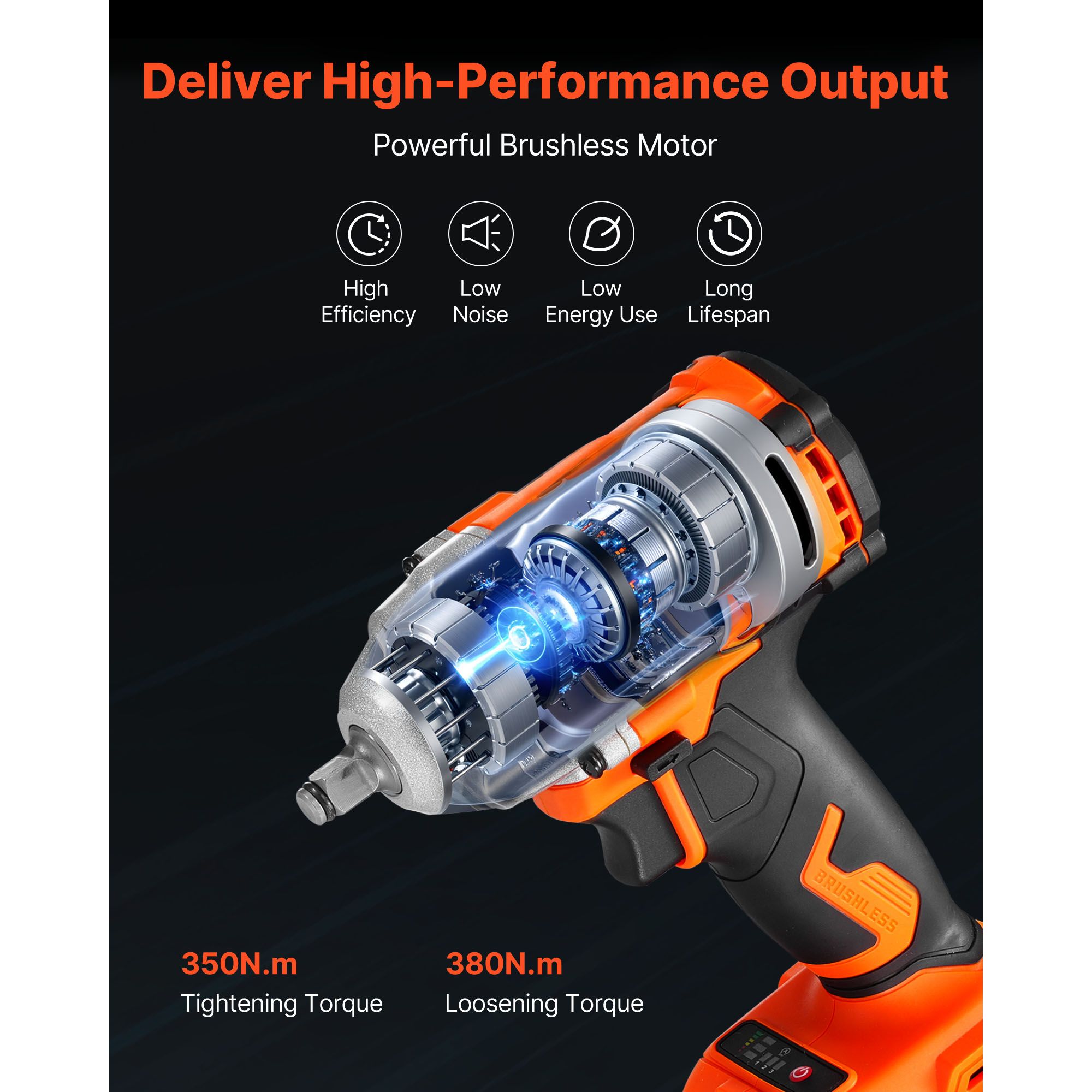 Akumulatorowy klucz udarowy, m – Impact Wrench Battery 4Ah recenzja i cena