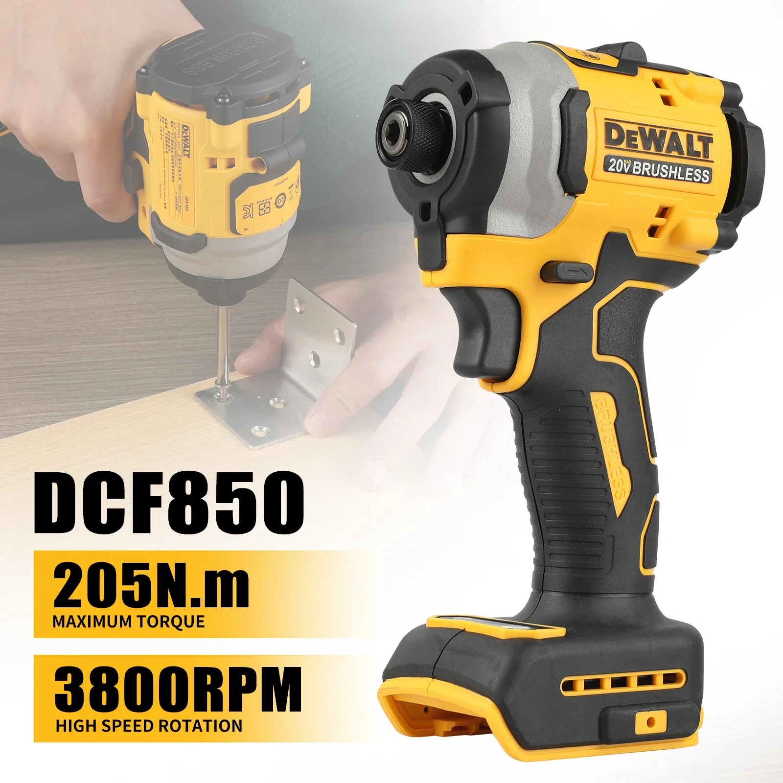 Zestaw narzędzi akumulatorowyc – Brushless Impact Wrench 20V recenzja i cena