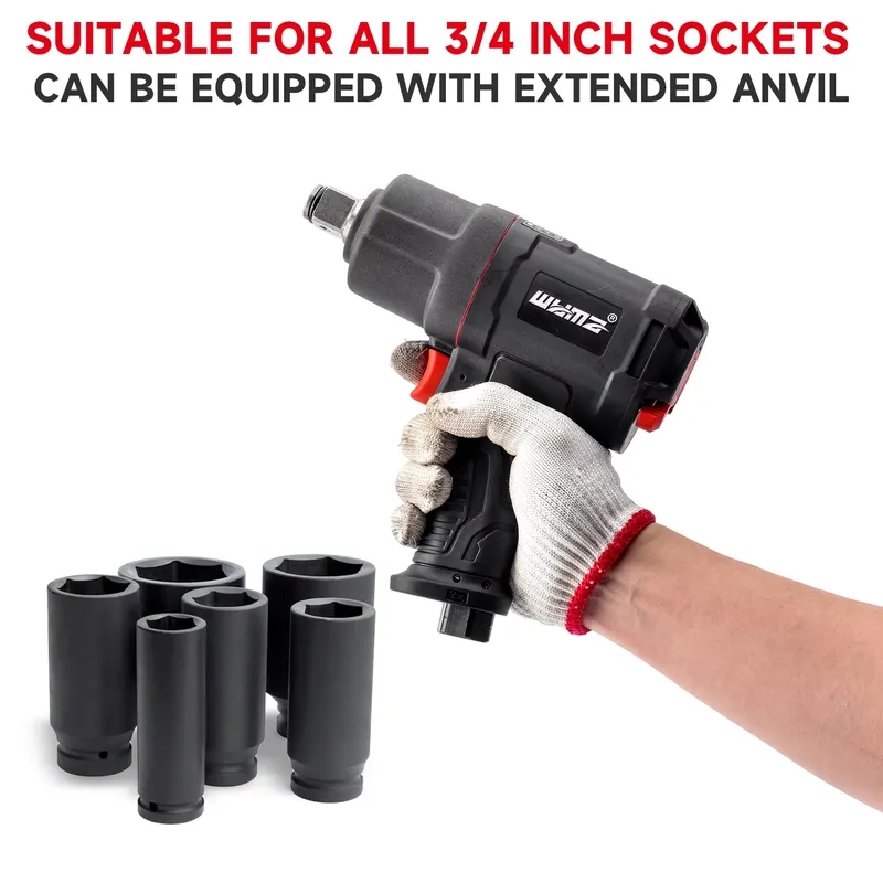 WYMA Wytrzymały klucz pneumaty – Impact Wrench 3/4 Inch High Torque recenzja i cena